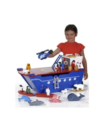 Large Wooden Polar Explorer Play Set