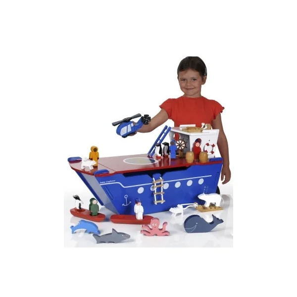 Large Wooden Polar Explorer Play Set