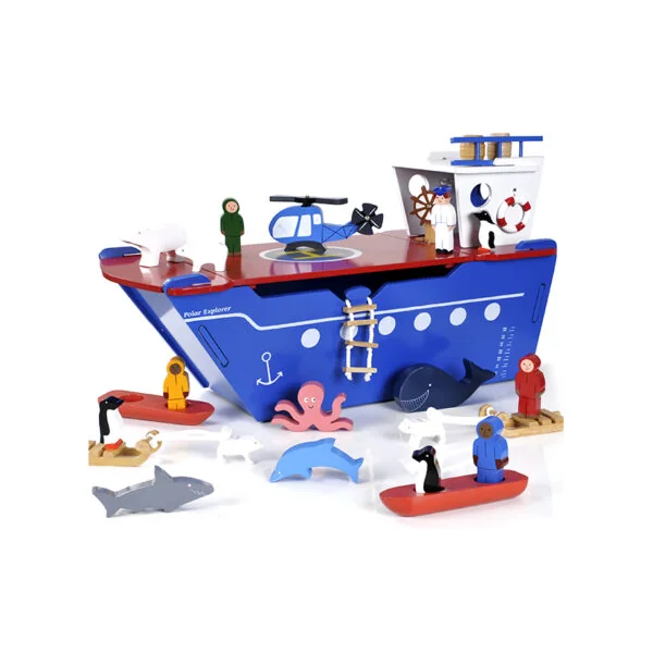 Large Wooden Polar Explorer Play Set