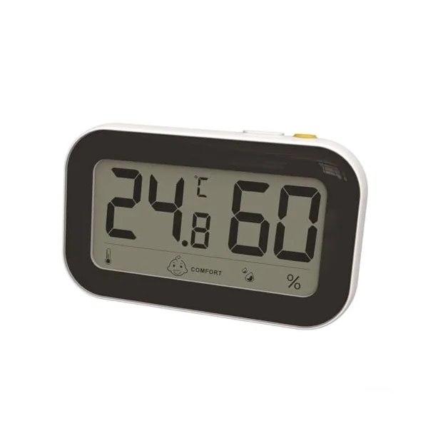 LCD Digital Room Thermometer Hygrometer, Temperature Humidity Monitor or Bedroom, Baby Room, Greenhouse