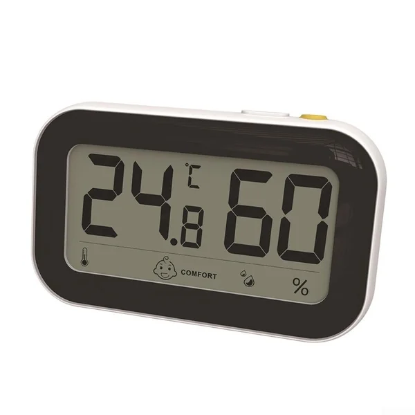 LCD Digital Room Thermometer Hygrometer, Temperature Humidity Monitor or Bedroom, Baby Room, Greenhouse