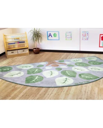 Leaf Semi Circle Carpet 3x1.5m