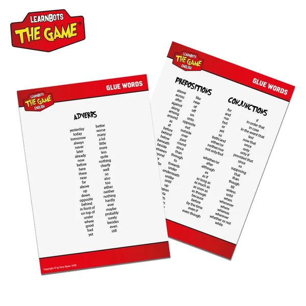Learnbots Language Game