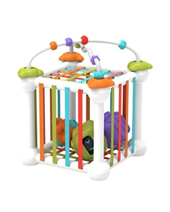 Learning Baby Toy Children Educational Toy Baby Development Board Game Learning Sorter for Kids 1 Year Boy Gift Blocks for Kids Girls Educational for Boy Girls Birthday Gift Toddler for Boys