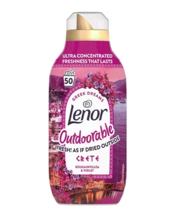 Lenor Outdoorable Fabric Softener 50 Washes - Crete Bougainvillea & Violet