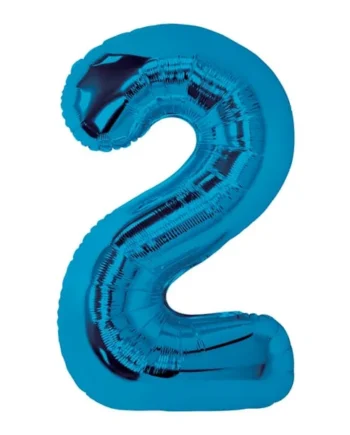 Lets Party Blue Foil 2 Balloon