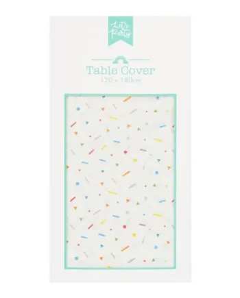 Let's Party Confetti Table Cover