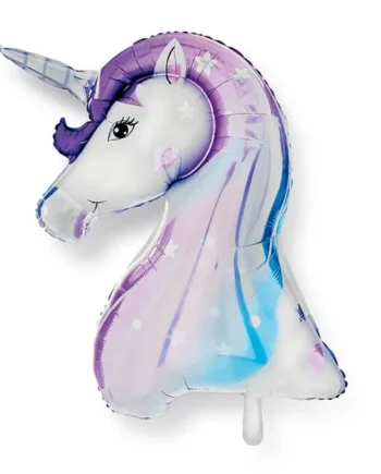 Lets Party Foil Unicorn Balloon