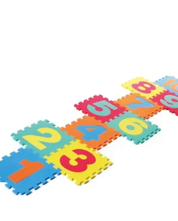 Let's Play Foam Hopscotch