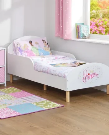 Liberty House Toys Kids White Toddler Bed - Princess
