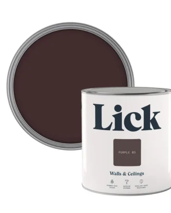 Lick Purple 03 Matt Emulsion paint, 2.5L