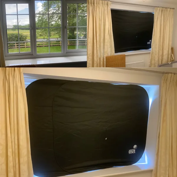 LightsOut XL Portable Nursery Blackout Blind