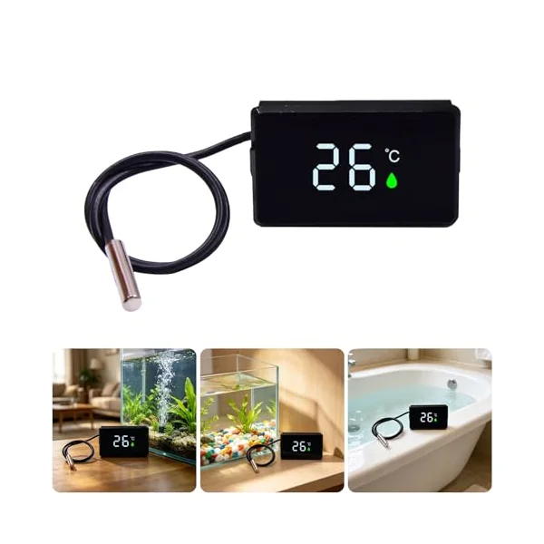 Lightweight Sensitive Thermometers with Clear LED Screen and Quick Response for Everyday Temperature Check LED Touch Panel Digital Thermometers