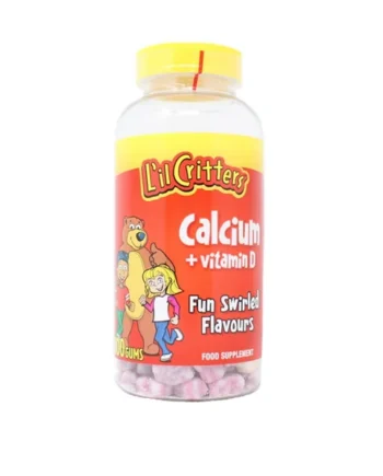 Lil Critters Calcium and Vitamin D Gummy Bears, 200 Count