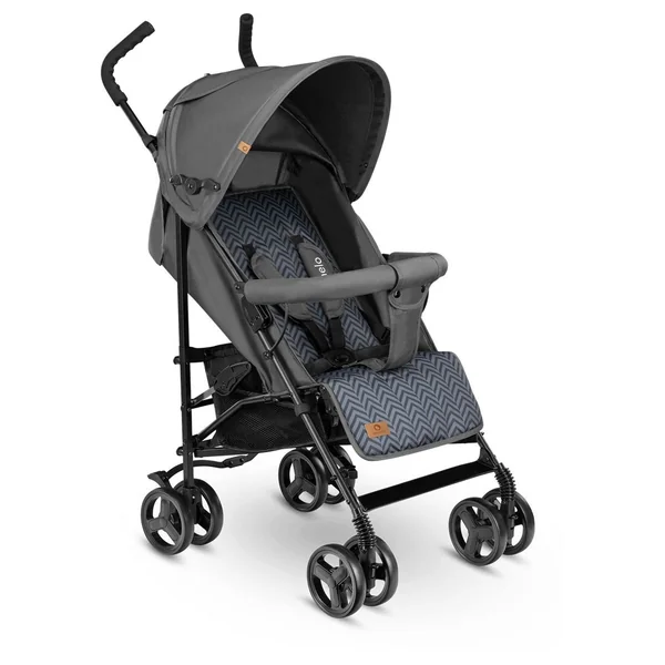 LIONELO Elia Lightweight Foldable Pushchair from 6 Months to 3 Years | XXL Canopy, 5-Point Harness, Shock-Absorbing Wheels, Large Shopping Basket and Compact Fold