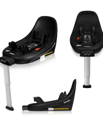 LIONELO Moxie ISOFIX Car Seat Base with Support Leg | Click-In Installation, Correct-Fit Indicators and Compatibility with Moxie i-Size and Moxie Next