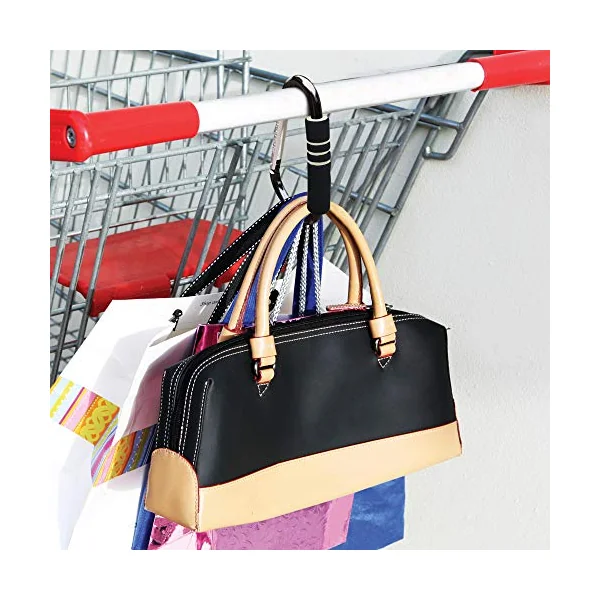 Little Chicks Jumbo Stroller Buggy Organizer Hooks Clip | Purse and Diaper Bag Hanger, Suitable for Most Strollers, Wheelchairs, Shopping Carts