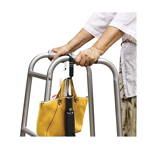 Little Chicks Jumbo Stroller Buggy Organizer Hooks Clip | Purse and Diaper Bag Hanger, Suitable for Most Strollers, Wheelchairs, Shopping Carts