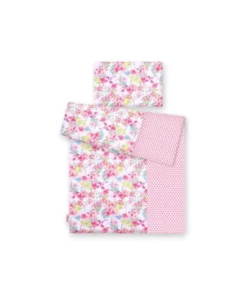Little Rainbow LR Reversible 2pcs Baby Bedding Set Duvet Cover + Pillowcase (120x90cm for cots and cotbeds, 17), poskoli17