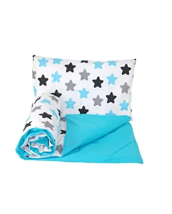 Little Rainbow Reversible 2pcs Baby Bedding Set Duvet Cover + Pillowcase (120x90cm for cots and cotbeds, 27), posgwnieb27