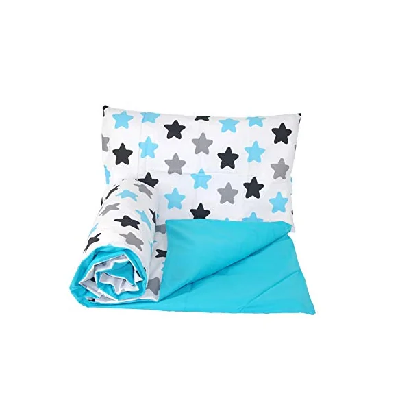 Little Rainbow Reversible 2pcs Baby Bedding Set Duvet Cover + Pillowcase (120x90cm for cots and cotbeds, 27), posgwnieb27