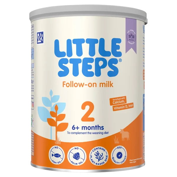 LITTLE STEPS Stage 2 Follow-on Baby Milk Formula Powder From 6-12 Months 800g