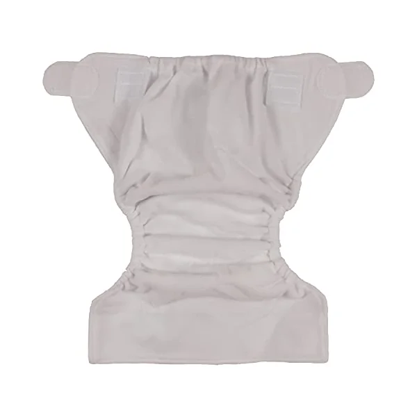 Littles & Bloomz, Newborn and Premature Reusable Pocket Cloth Nappy Pocket Diaper, 1 Newborn Nappy, 1 Newborn Microfibre Insert, Design 1