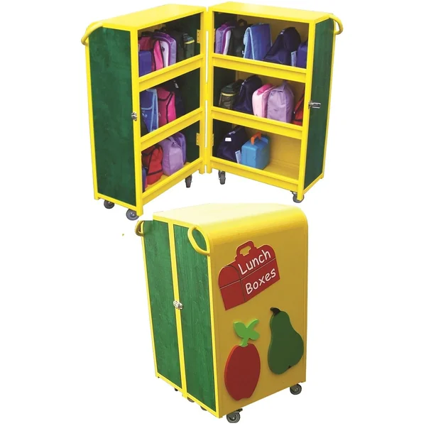 Lockable Lunch Box Trolley