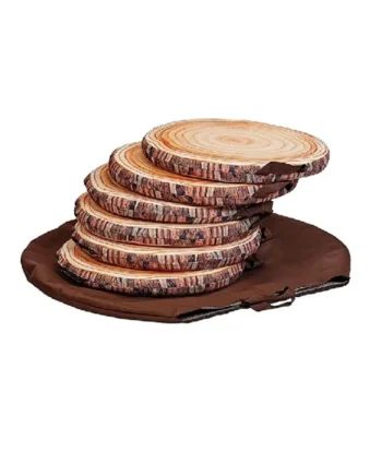 Log Seat Pads with Bag