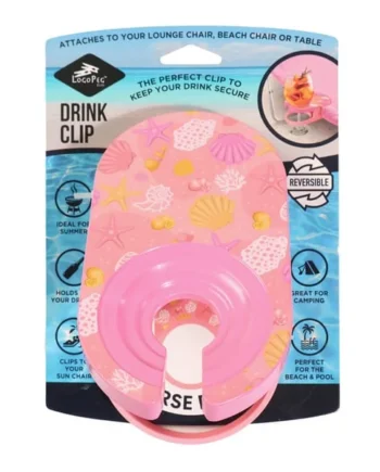 Logo Peg Drink Clip Holder