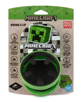 Logo Pegs Drink Clip Holder - Minecraft