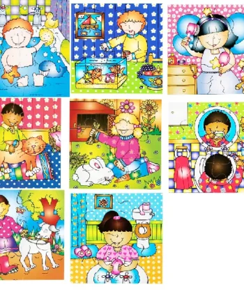 Looking After Puzzles - Set of 8