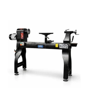 Lumberjack PRO SERIES Professional Wood Lathe with DELTA Inverter and Cast Iron Body