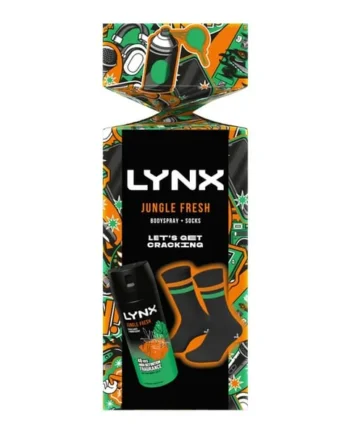 Lynx Body Spray & Socks Gift Set - Let's Get Cracking
