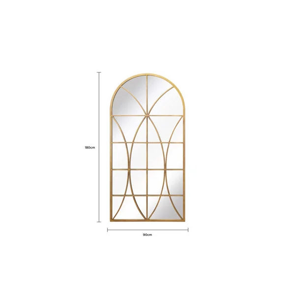 Madrid Arch Garden Mirror Weather Resistant