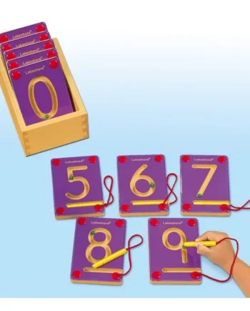Magnetic Learning Numbers