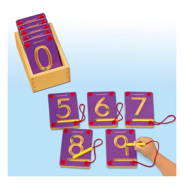 Magnetic Learning Numbers