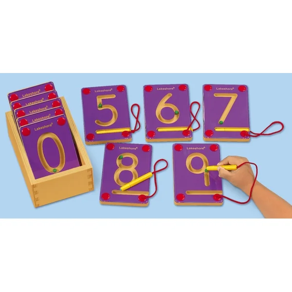Magnetic Learning Numbers