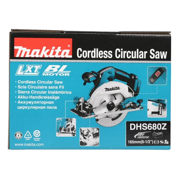 Makita 18V 165mm Brushless Cordless Circular saw (Bare Tool) - DHS680Z