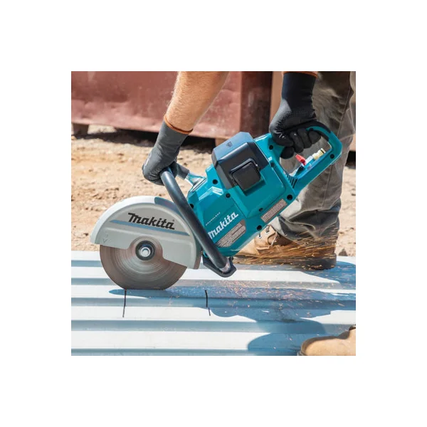 Makita DCE090ZX1 Twin 18v 36v 9" Cordless Brushless Disc Cutter 2x Diamond Blade