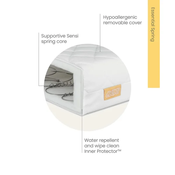 Mamas & Papas Essential Spring Cot Bed Mattress