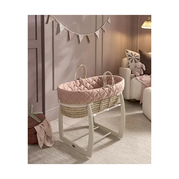 Mamas & Papas Moses Basket Rocking Stand Cashmere