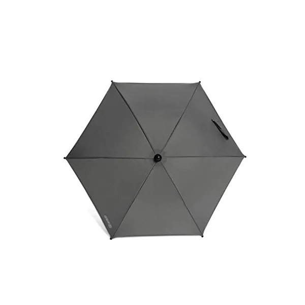 Mamas & Papas Universal Parasol, UPF 50+ Fabric, Easy Fit Clamp and Adjustable, Flexible Arm for Pram/Pushchair/Buggy, Grey Mist