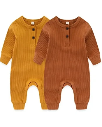 MAMIMAKA Unisex Baby Baby Romper