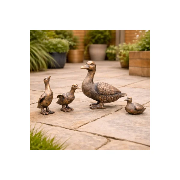 Marco Paul 4pc Duck Garden Ornament Family