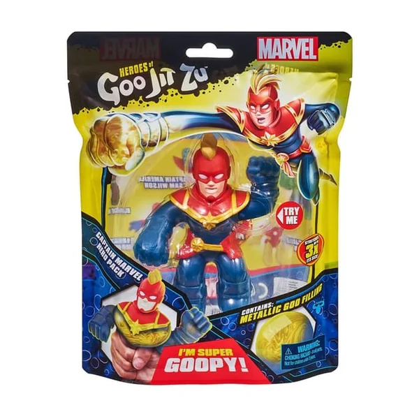 Marvel Heroes of Goo Jit Zu: Captain Marvel