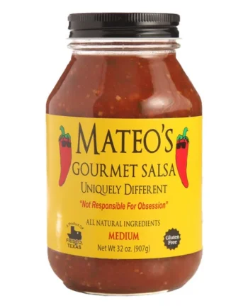 Mateo's Gourmet Texas Medium Salsa, 907g