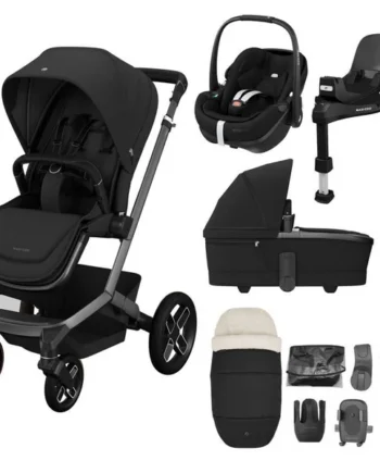 Maxi Cosi Fame 9 pcs Premium bundle Twillic Black/Black