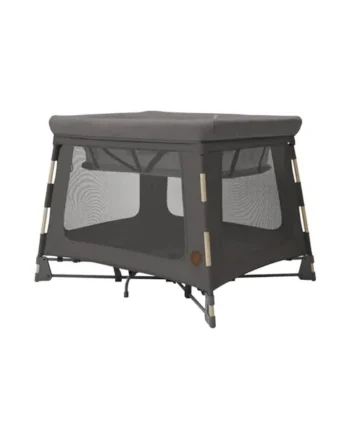 Maxi-Cosi Swift 3-in-1 Lightweight Foldable Travel Cot & Playpen, 0–3.5 Years, up to 15 kg, 2-in-1 Mattress, Ultra-Lightweight, 1-Second Fold, Travel Bag, Eco Care, Beyond Graphite