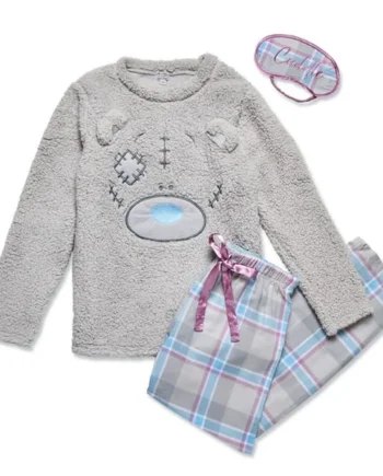 Me To You Ladies Pyjamas And Eye Mask Set